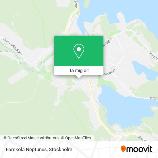 Förskola Neptunus karta