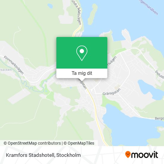 Kramfors Stadshotell karta