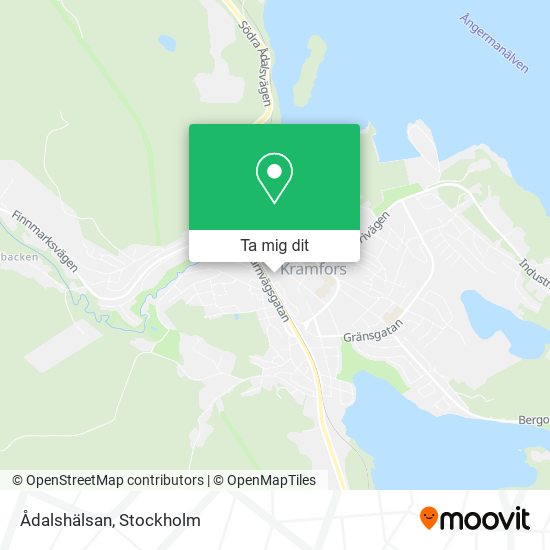 Ådalshälsan karta