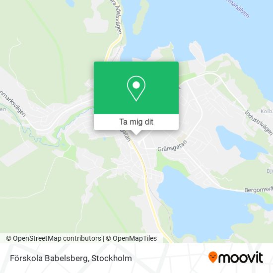 Förskola Babelsberg karta