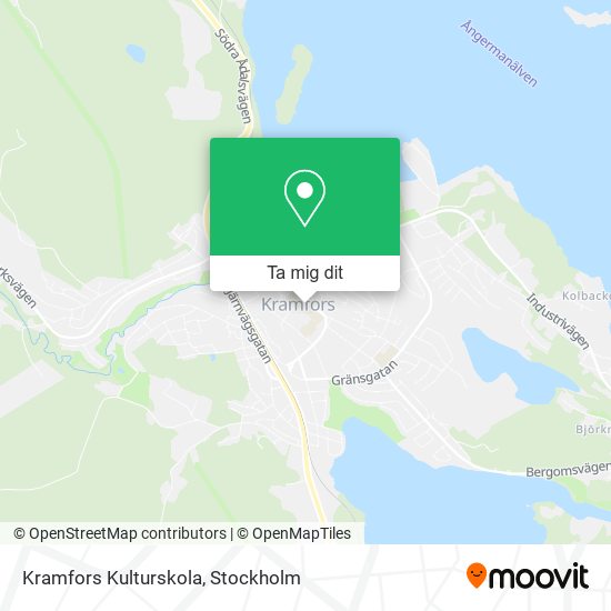 Kramfors Kulturskola karta