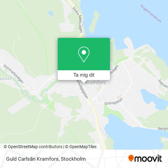 Guld Carlsãn Kramfors karta