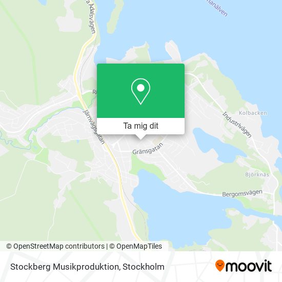 Stockberg Musikproduktion karta