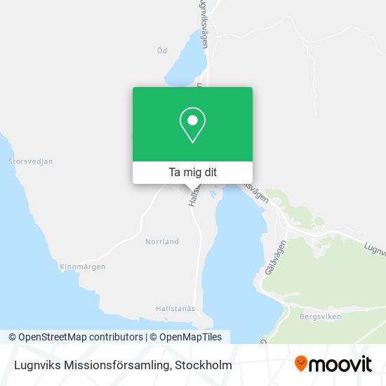 Lugnviks Missionsförsamling karta