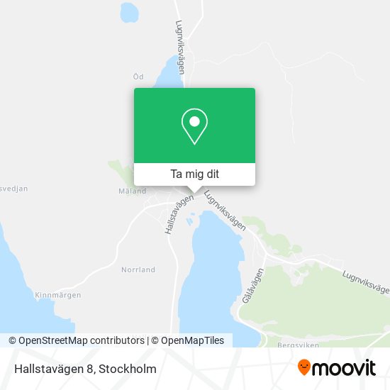 Hallstavägen 8 karta