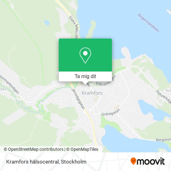 Kramfors hälsocentral karta