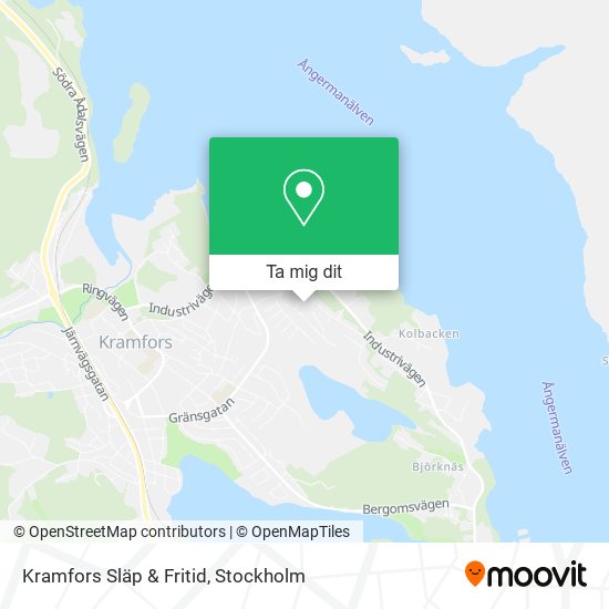 Kramfors Släp & Fritid karta