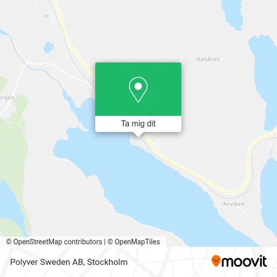 Polyver Sweden AB karta