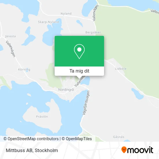 Mittbuss AB karta