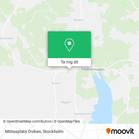 Mötesplats Oviken karta