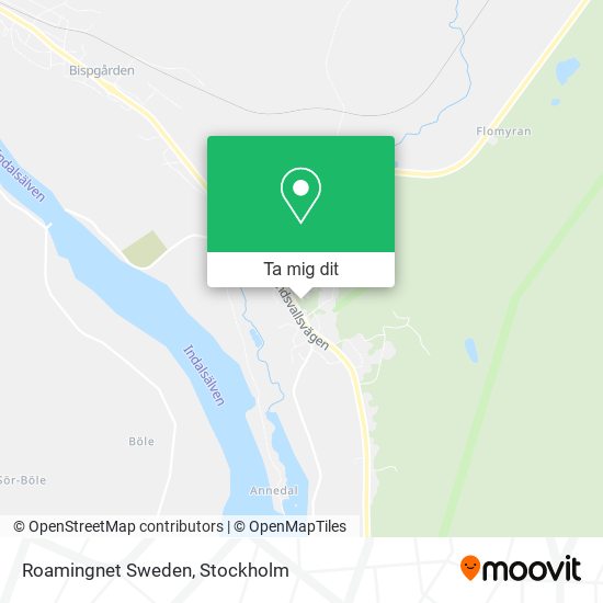 Roamingnet Sweden karta