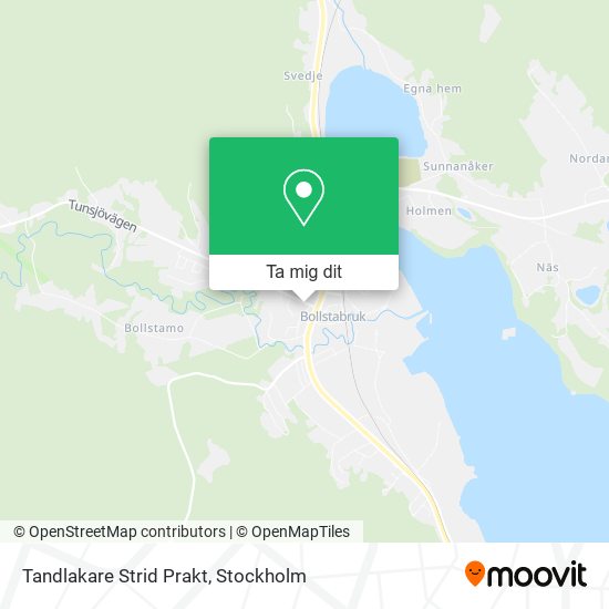 Tandlakare Strid Prakt karta