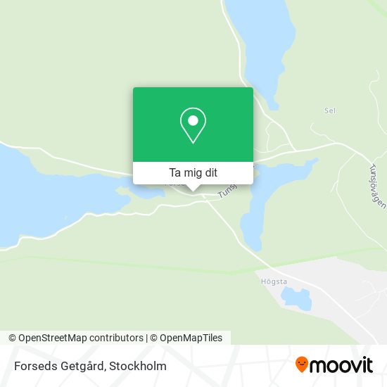 Forseds Getgård karta