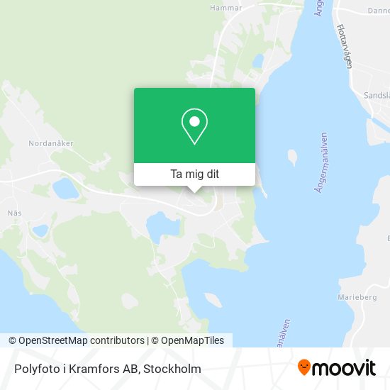 Polyfoto i Kramfors AB karta