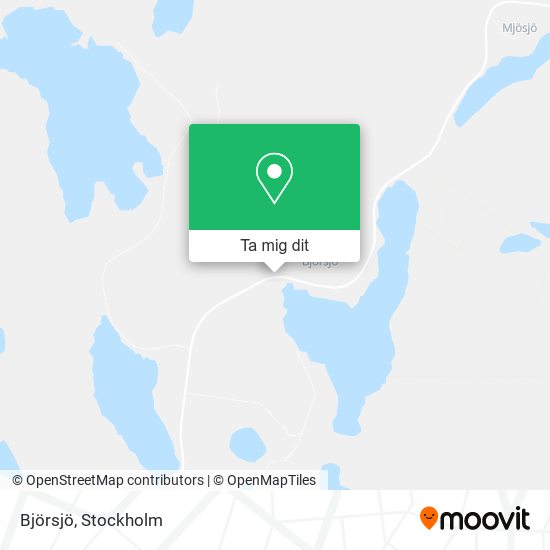 Björsjö karta