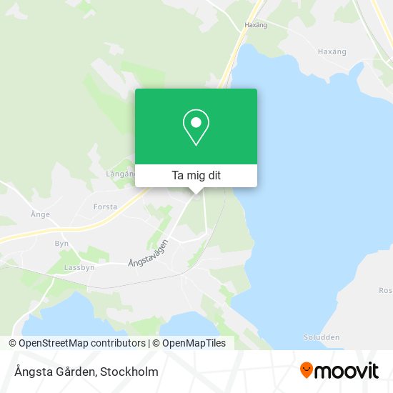 Ångsta Gården karta