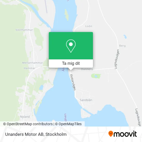 Unanders Motor AB karta