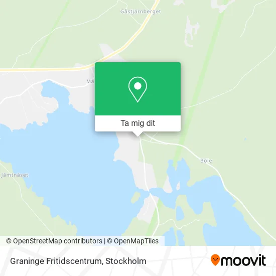 Graninge Fritidscentrum karta