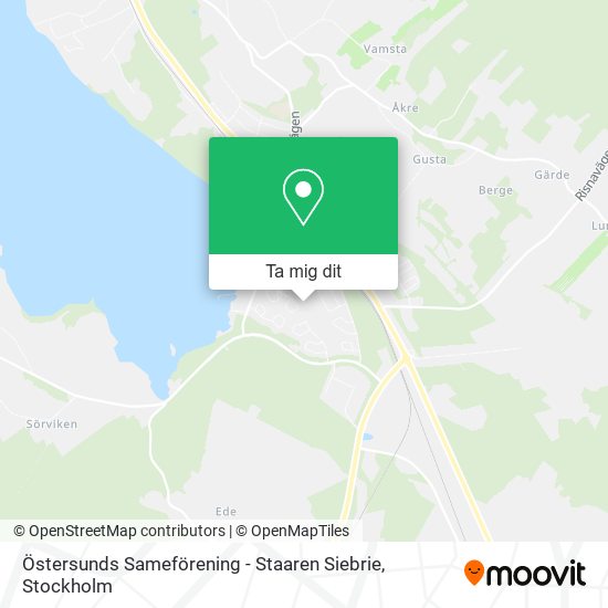 Östersunds Sameförening - Staaren Siebrie karta
