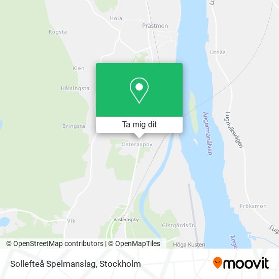 Sollefteå Spelmanslag karta