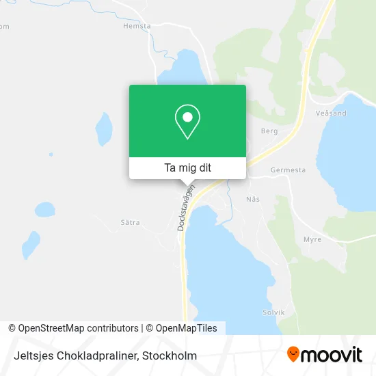 Jeltsjes Chokladpraliner karta
