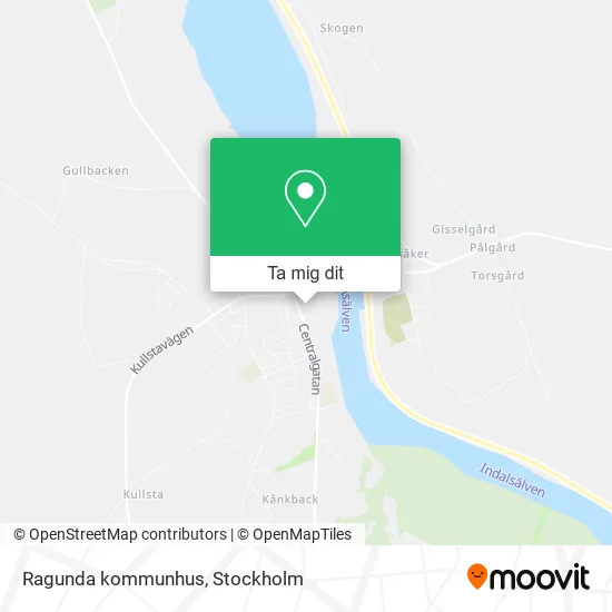 Ragunda kommunhus karta