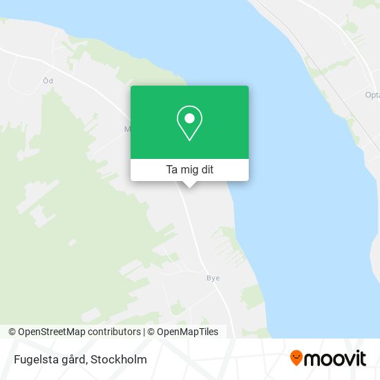Fugelsta gård karta