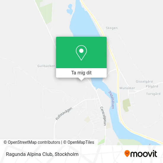 Ragunda Alpina Club karta