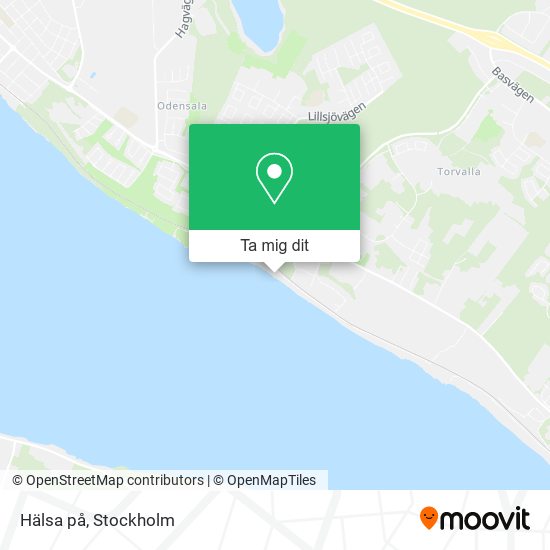 Hälsa på karta