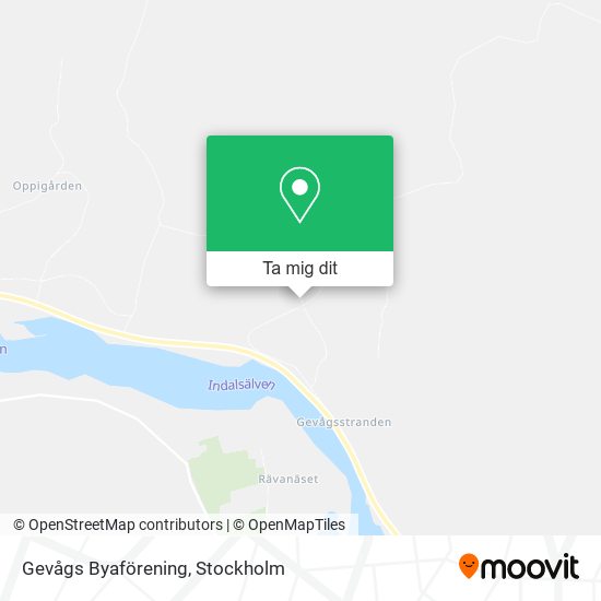 Gevågs Byaförening karta