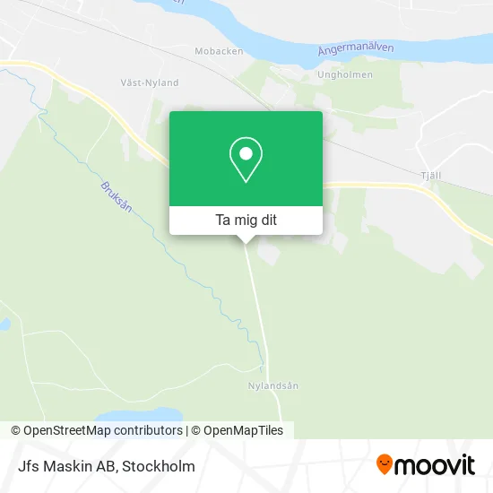 Jfs Maskin AB karta