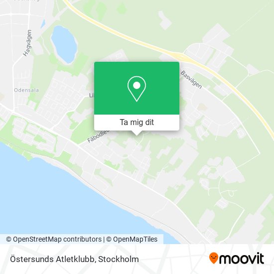 Östersunds Atletklubb karta