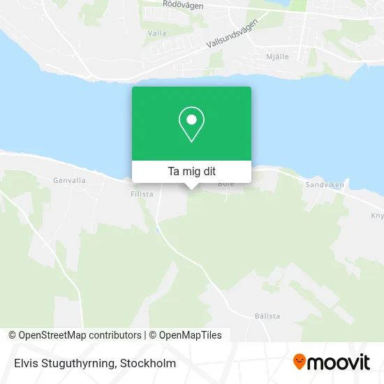 Elvis Stuguthyrning karta