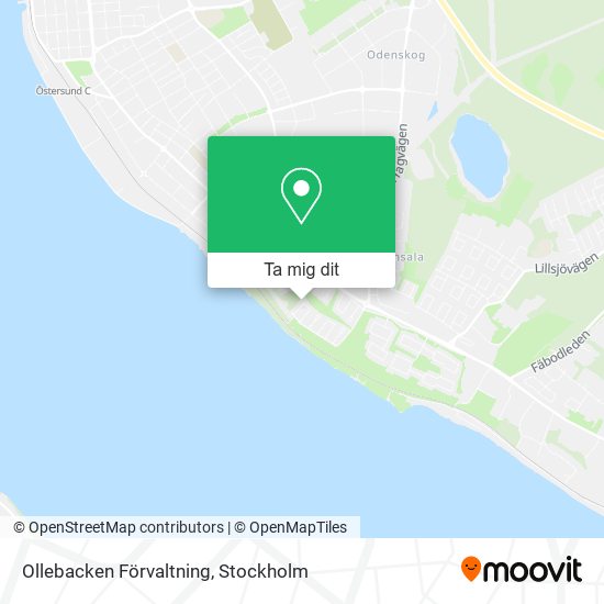 Ollebacken Förvaltning karta