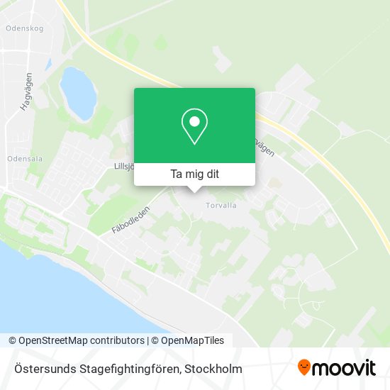 Östersunds Stagefightingfören karta