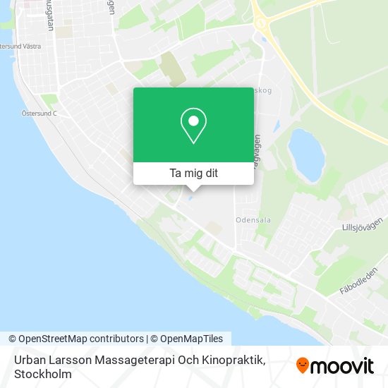 Urban Larsson Massageterapi Och Kinopraktik karta