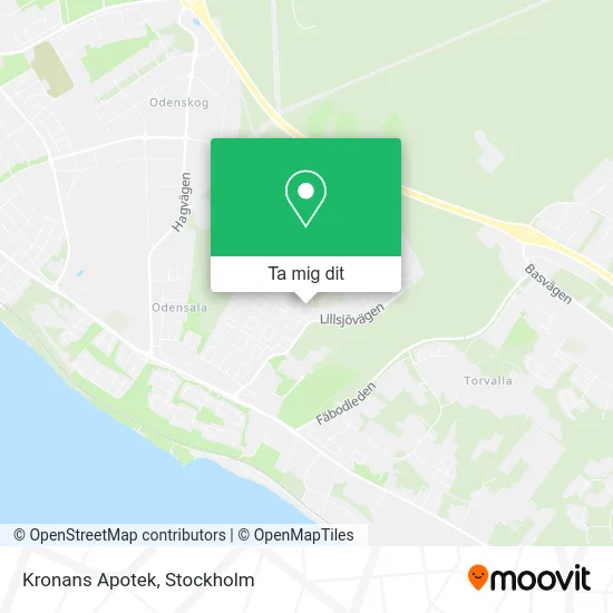 Kronans Apotek karta