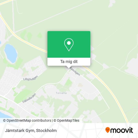 Jämtstark Gym karta