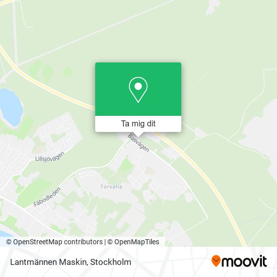 Lantmännen Maskin karta