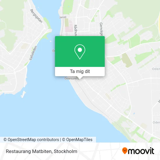 Restaurang Matbiten karta