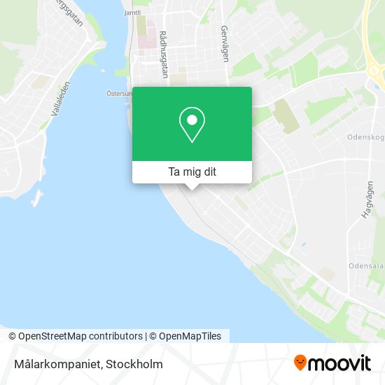 Målarkompaniet karta