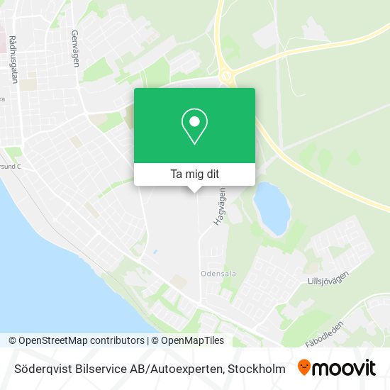Söderqvist Bilservice AB / Autoexperten karta