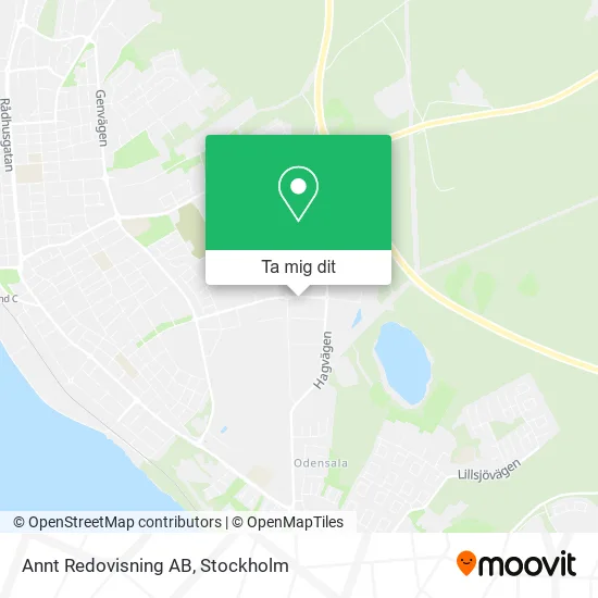 Annt Redovisning AB karta