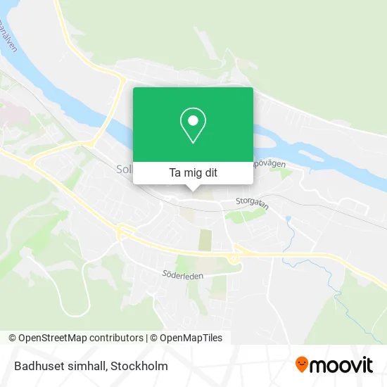 Badhuset simhall karta