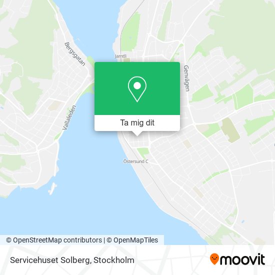 Servicehuset Solberg karta