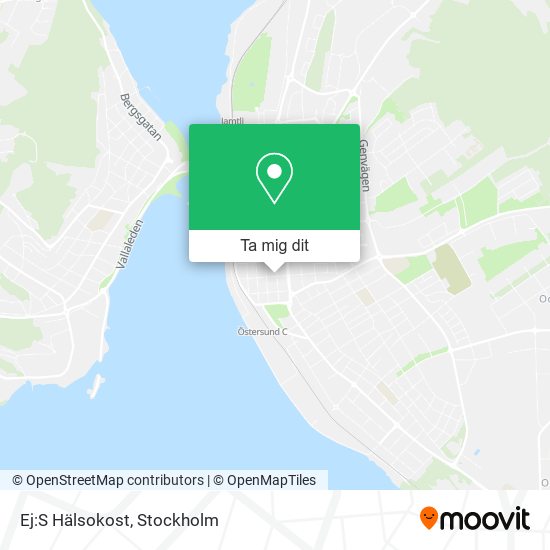 Ej:S Hälsokost karta