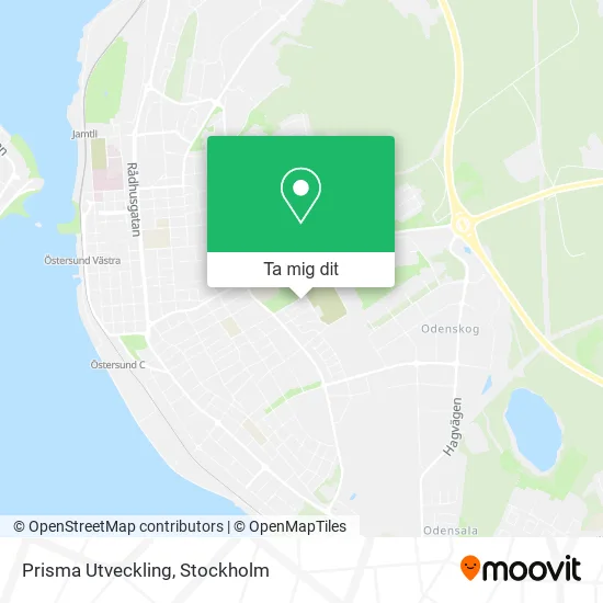 Prisma Utveckling karta