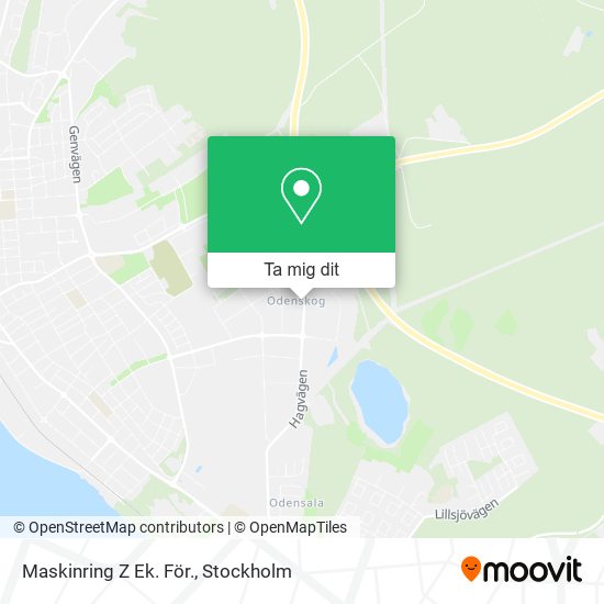 Maskinring Z Ek. För. karta