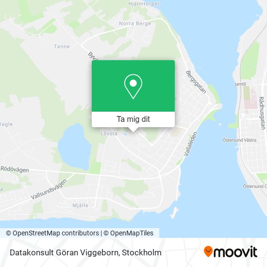Datakonsult Göran Viggeborn karta
