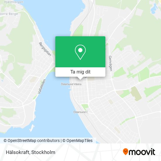 Hälsokraft karta